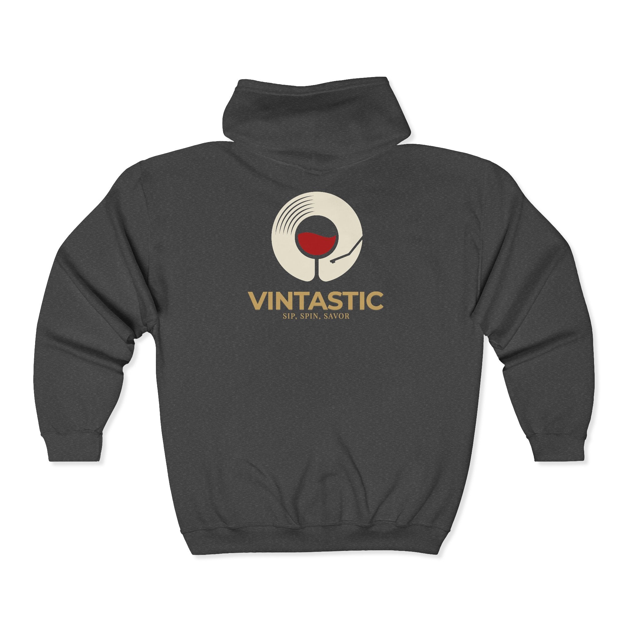 Vintastic Unisex Full Zip Hooded Sweatshirt