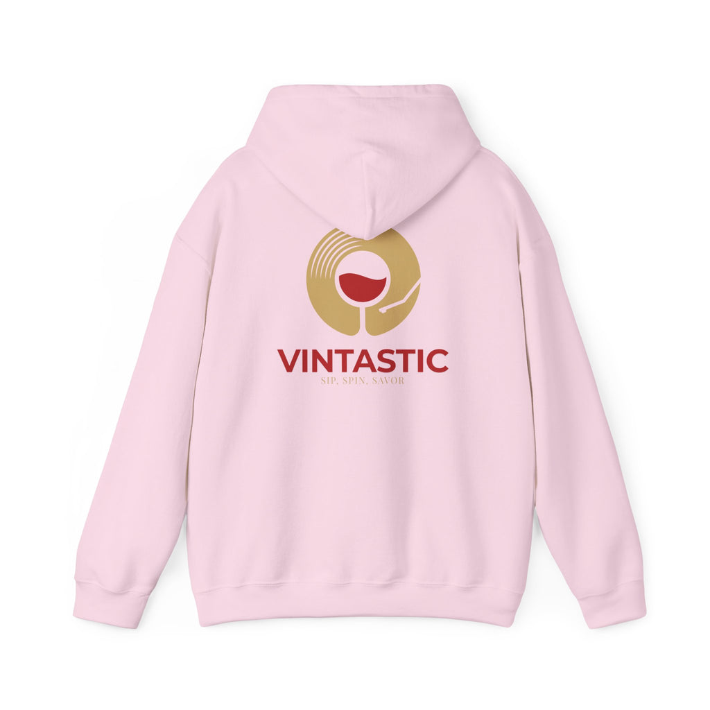 Vintastic Wine Logo Hoodie — Vintage-Inspired Wine Lover Pullover