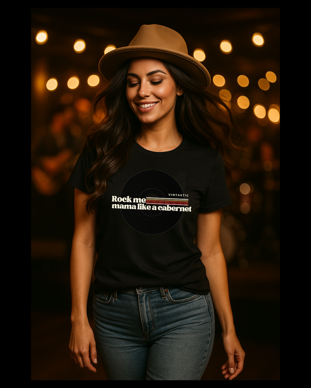 Rock Me Mama Like a Cabernet Tee | Wine & Vinyl Collection