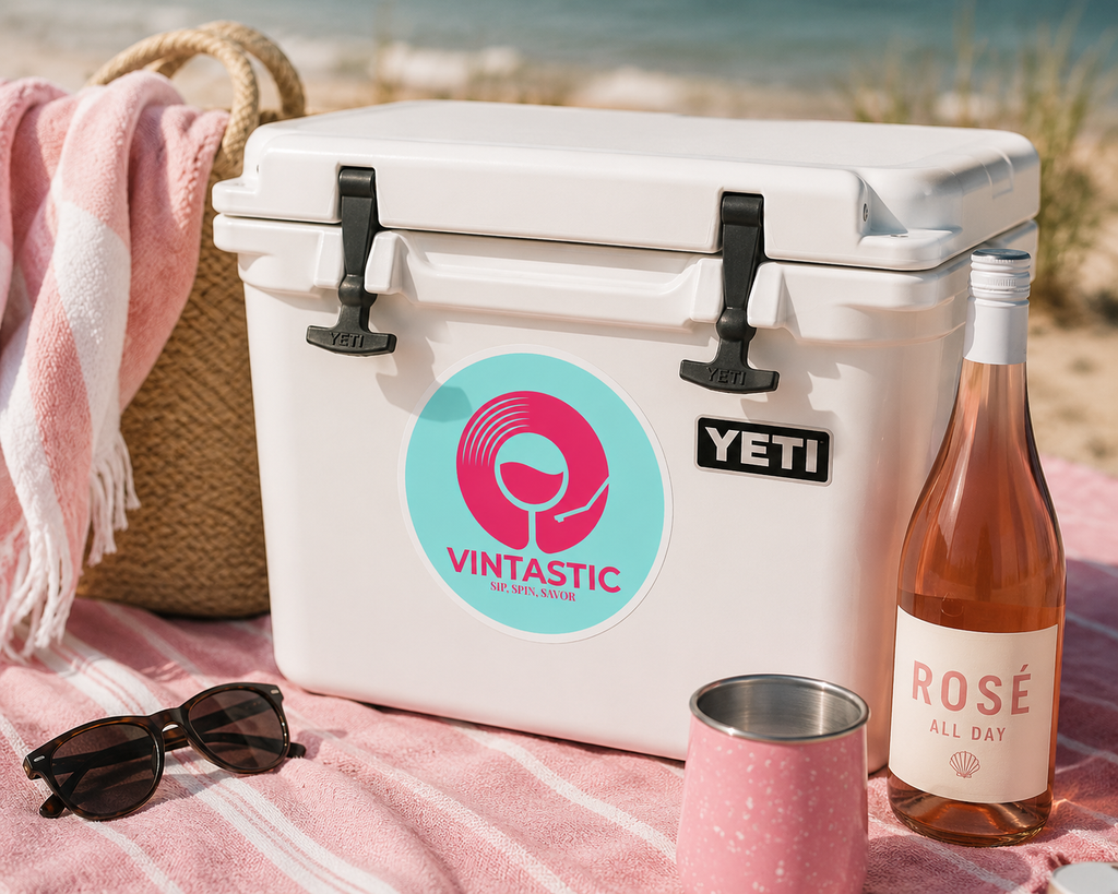 Vintastic Poolside Vinyl Sticker