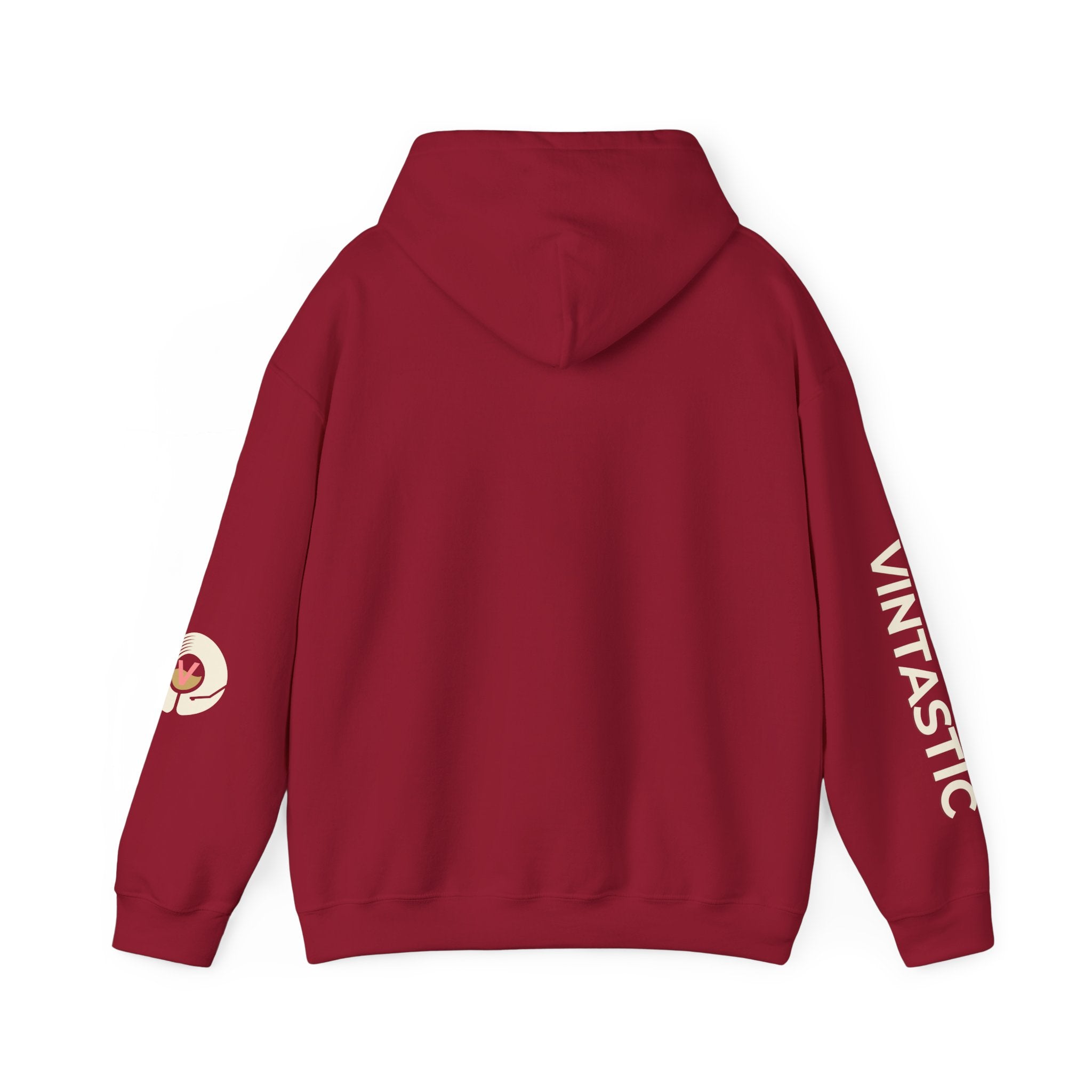Vintastic Wine Girl Hoodie – Black Unisex Oversized Sweatshirt | Wine Lover Gift