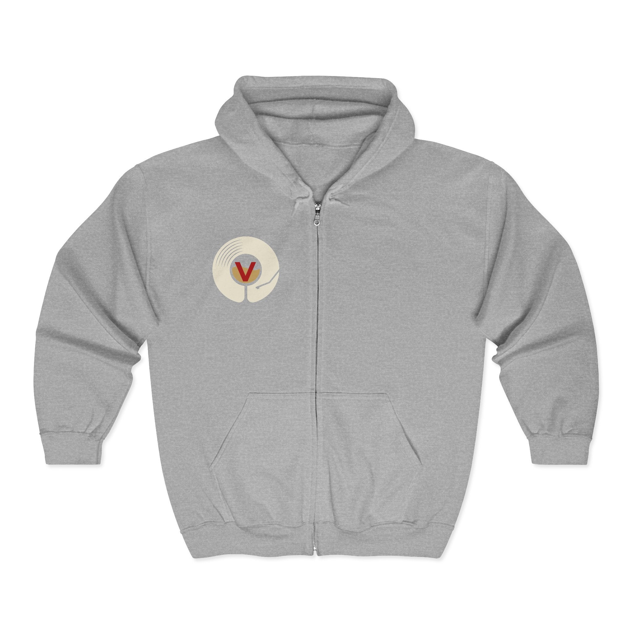 Vintastic Unisex Full Zip Hooded Sweatshirt