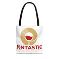 Vintastic Wine Tote Bag - Sip, Spin, Savor