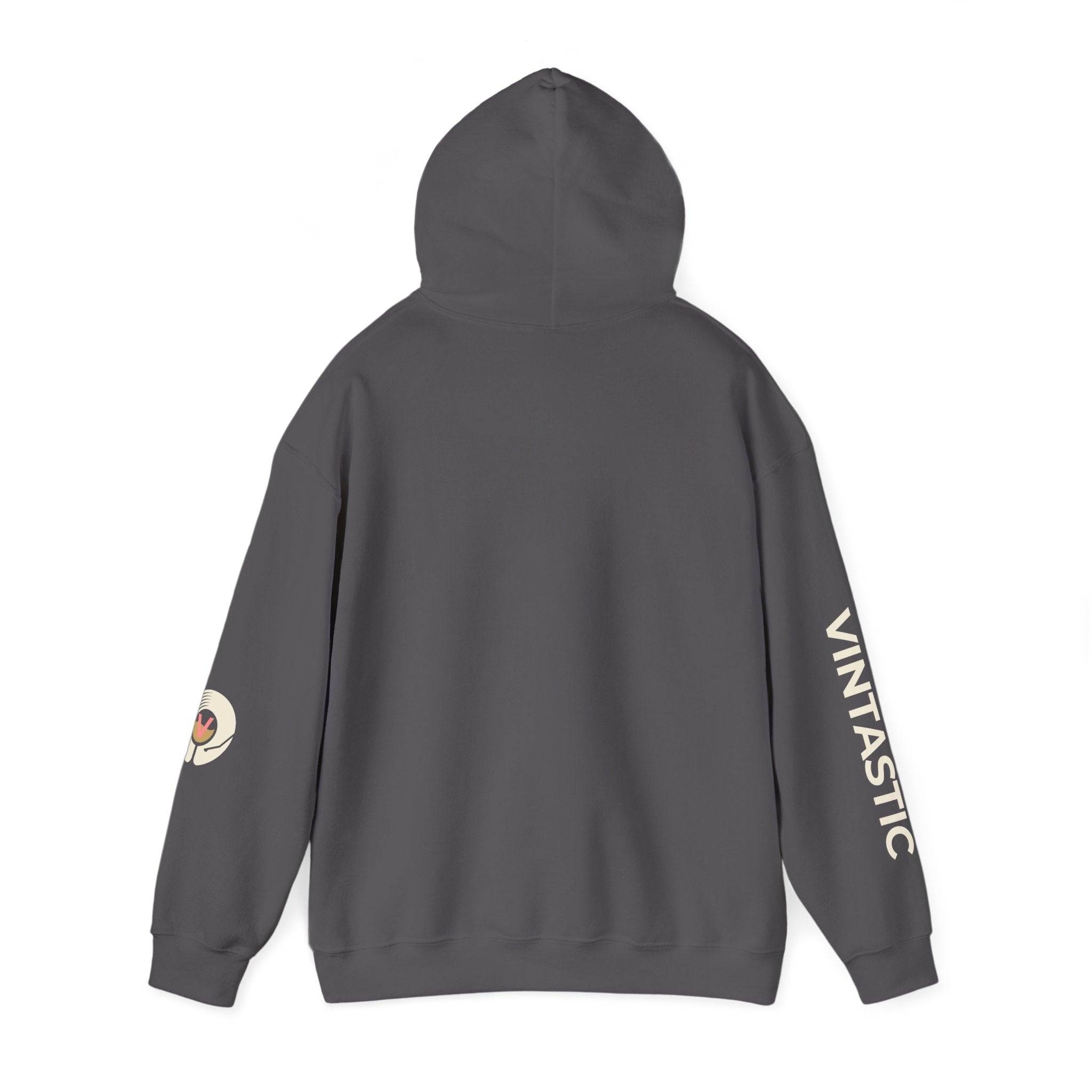 Vintastic Wine Girl Hoodie – Black Unisex Oversized Sweatshirt | Wine Lover Gift