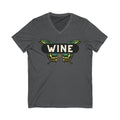 WINE Butterfly V-Neck Tee | Everyday Wine Collection