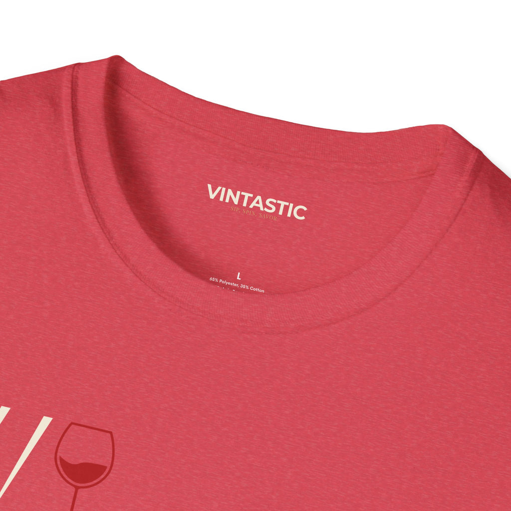 wine-Softstyle T-Shirt from Vintastic Designs