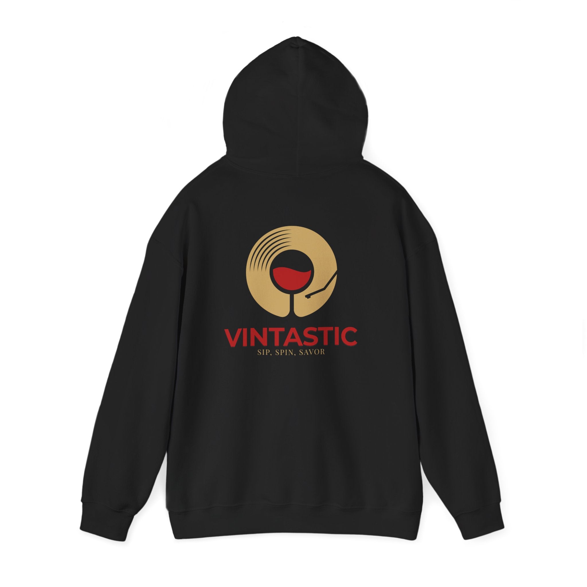 Vintastic Wine Logo Hoodie — Vintage-Inspired Wine Lover Pullover