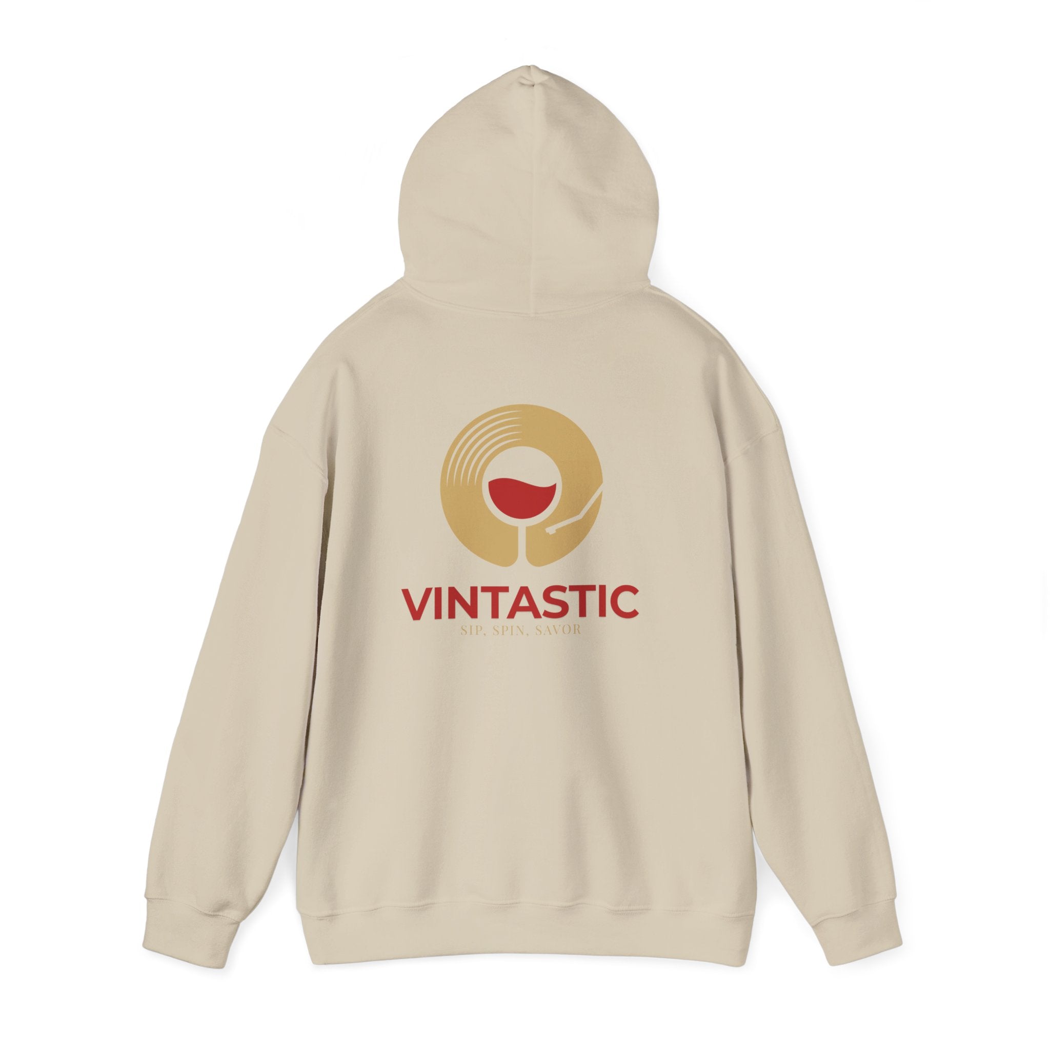 Vintastic Wine Logo Hoodie — Vintage-Inspired Wine Lover Pullover