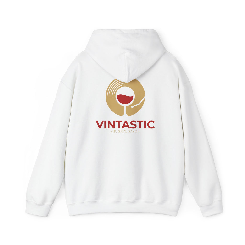 Vintastic Wine Logo Hoodie — Vintage-Inspired Wine Lover Pullover