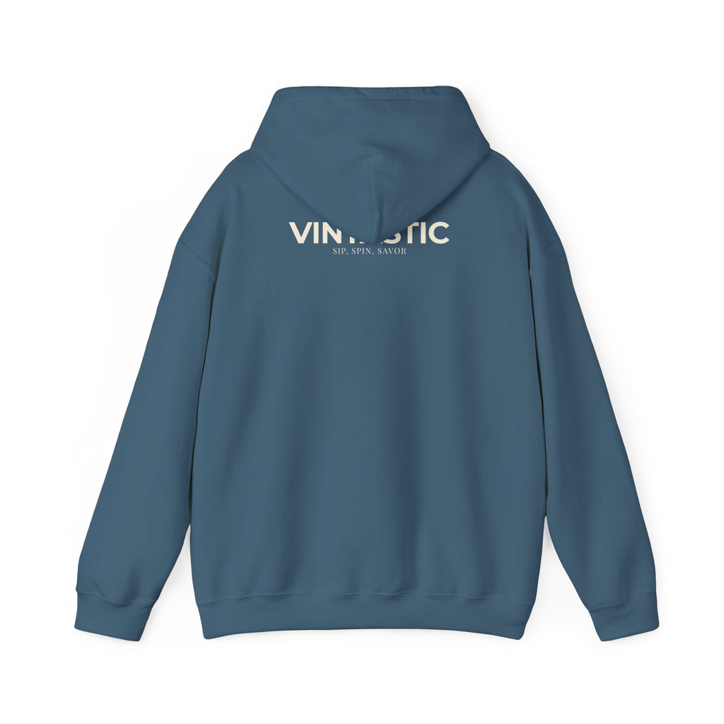 Wine Lover's Unisex Hoodie - Cozy Sweatshirt with Wine Glass Design