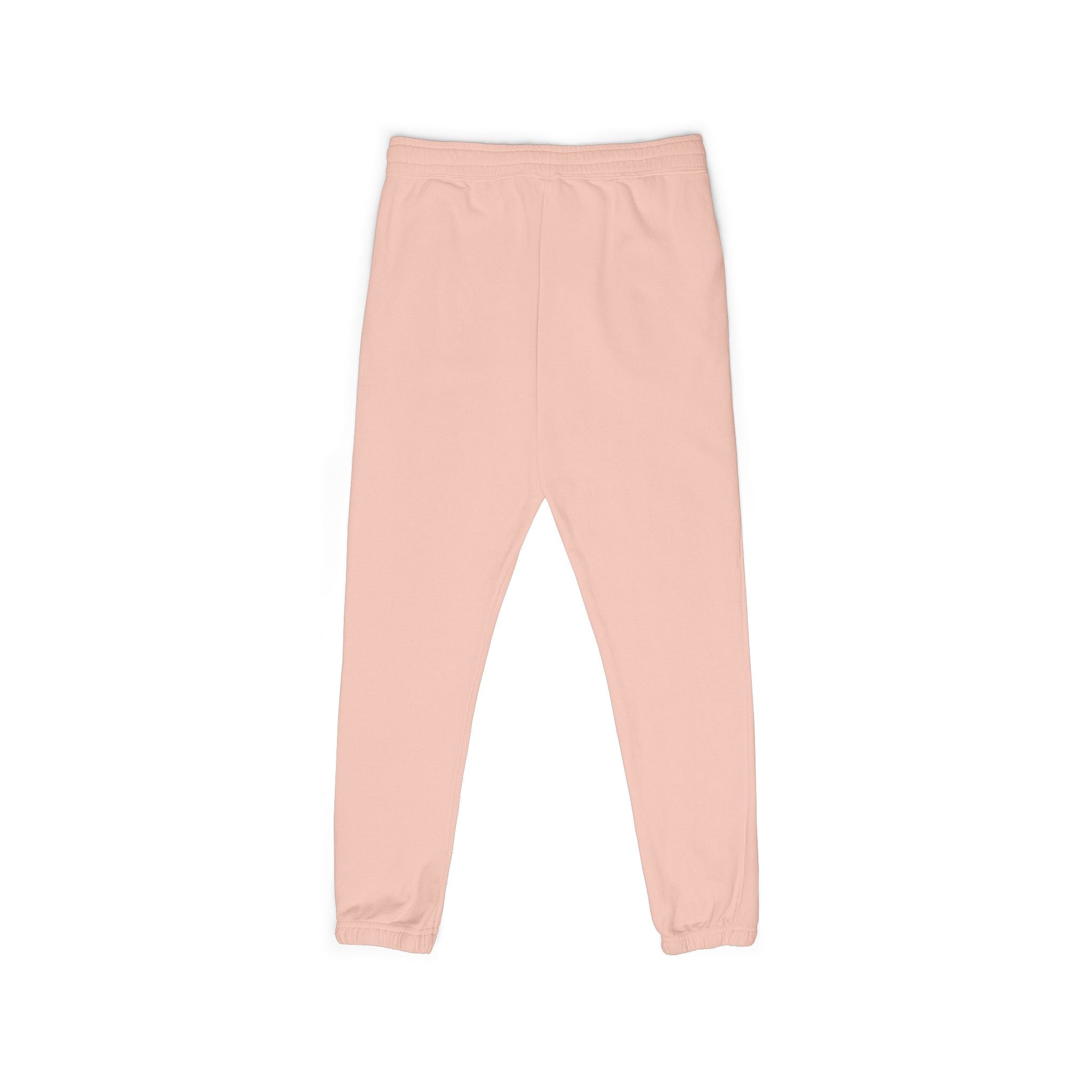 Cozy Champagne Season Sweatpants — Garment-Dyed Fleece Joggers with 'Canyon Club' Logo