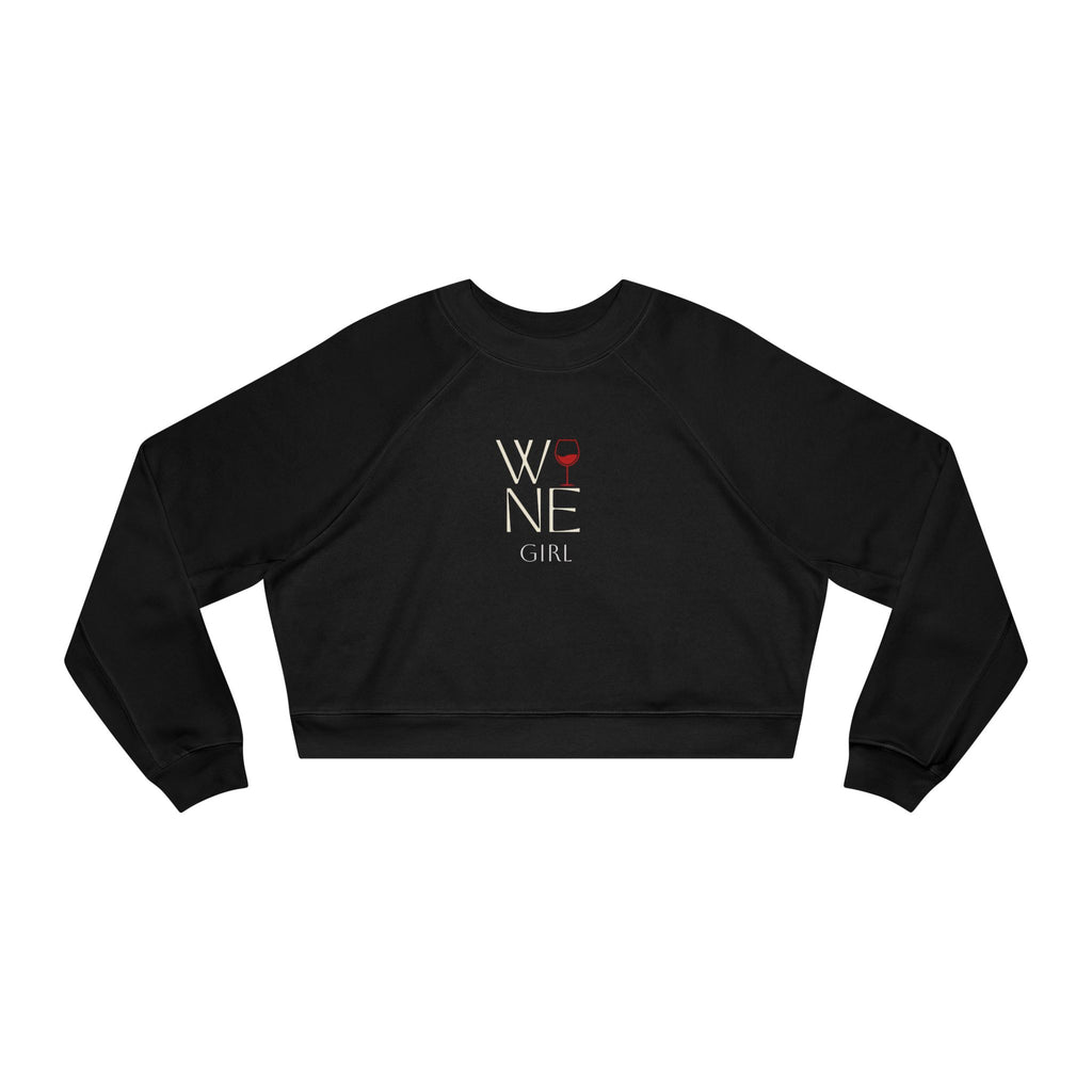Wine Girl Cropped Sweatshirt | Everyday Wine Style