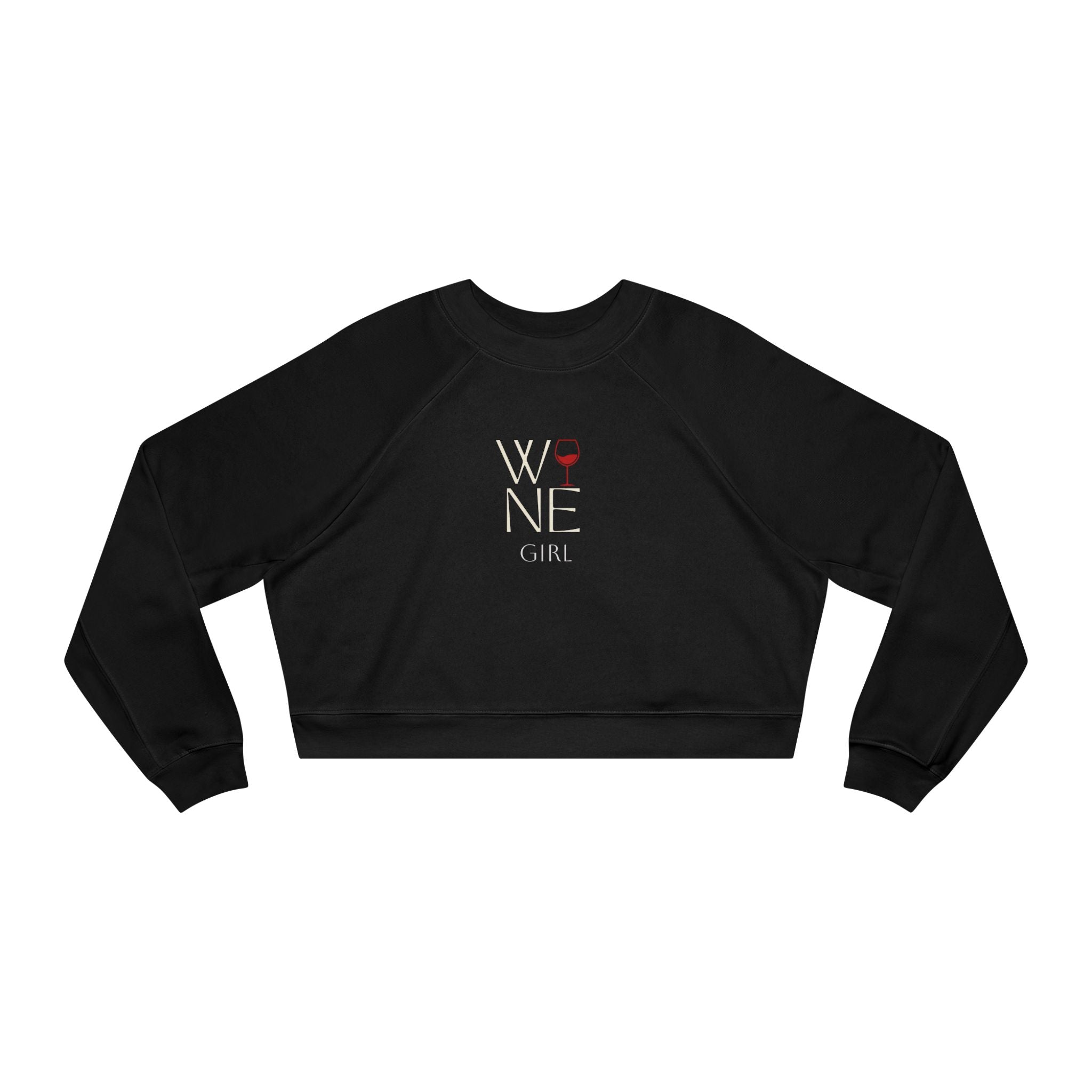Wine Girl Cropped Sweatshirt | Everyday Wine Style