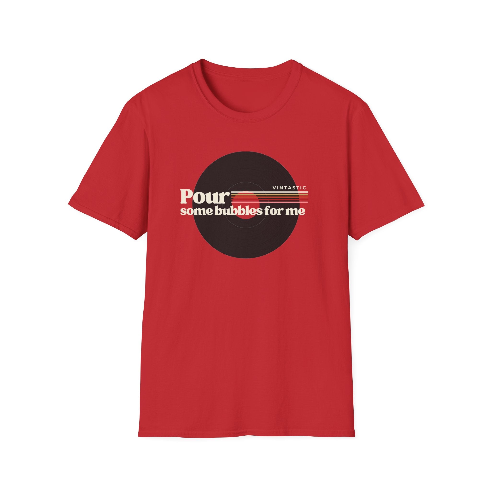 Pour Some Bubbles for Me Tee | Champagne Lover Graphic Tee