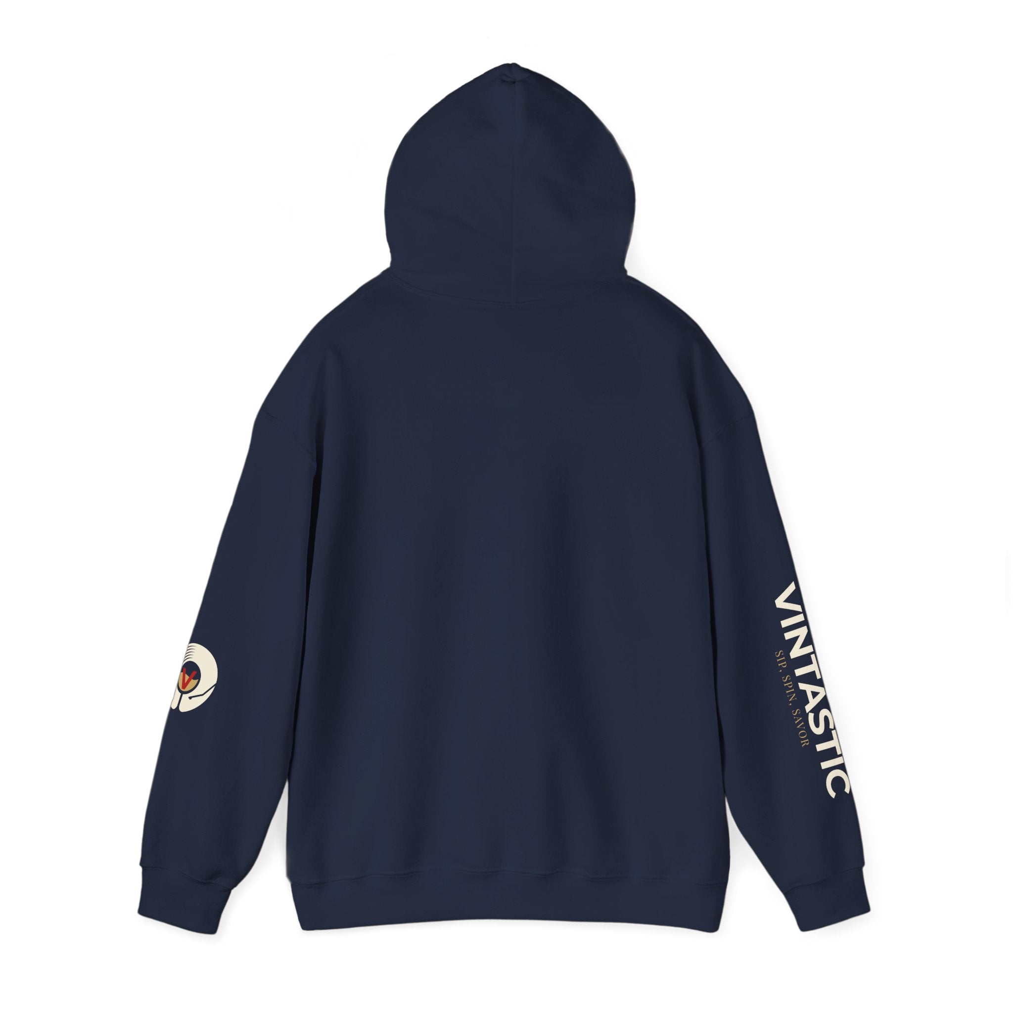 Vintastic Wine Hoodie- Sip, Spin, Savor