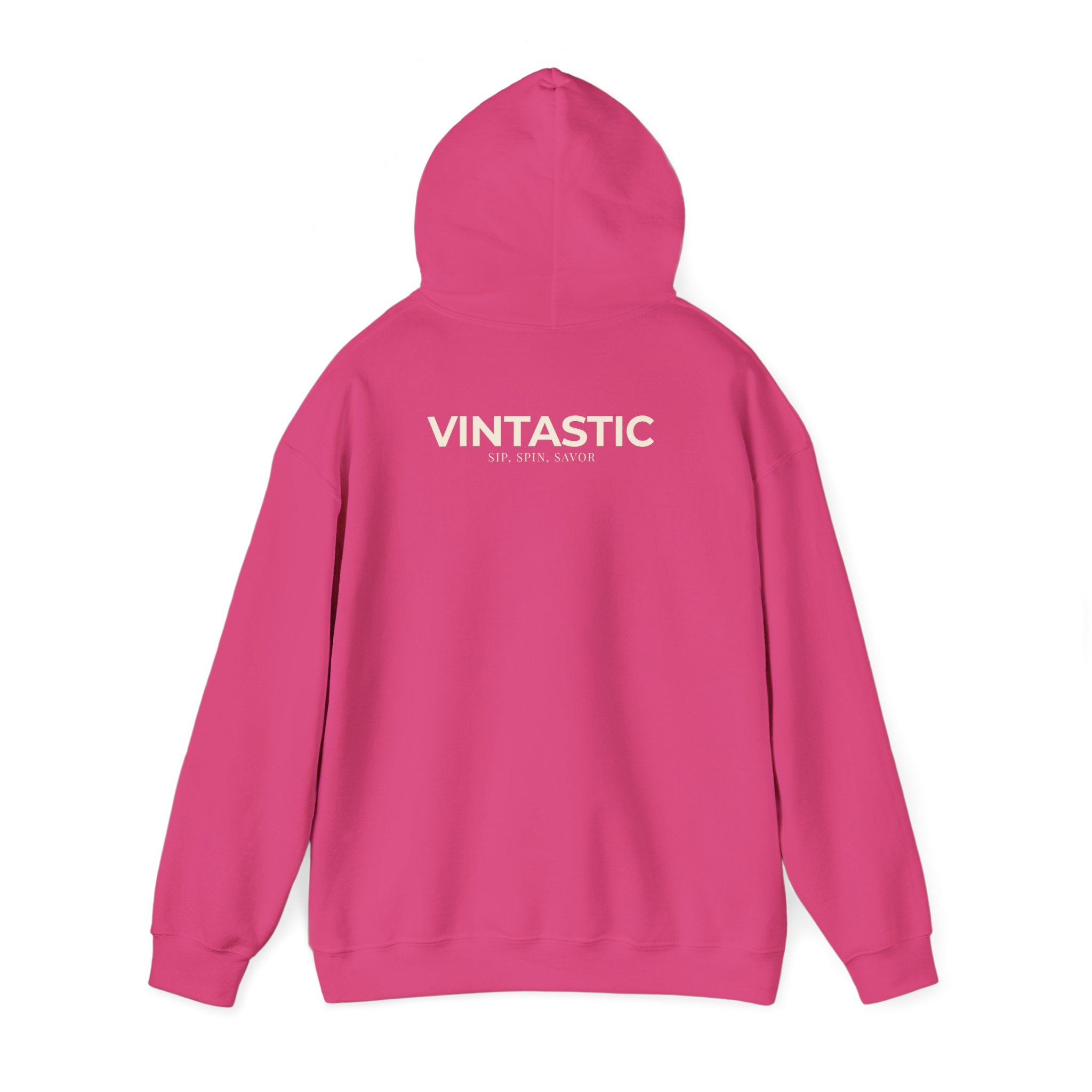 Wine Lover's Unisex Hoodie - Cozy Sweatshirt with Wine Glass Design