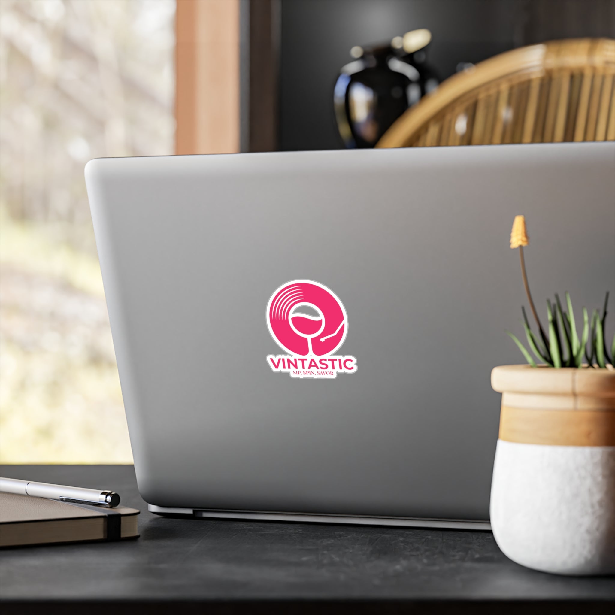 Vintastic Rosé Glow Vinyl Sticker