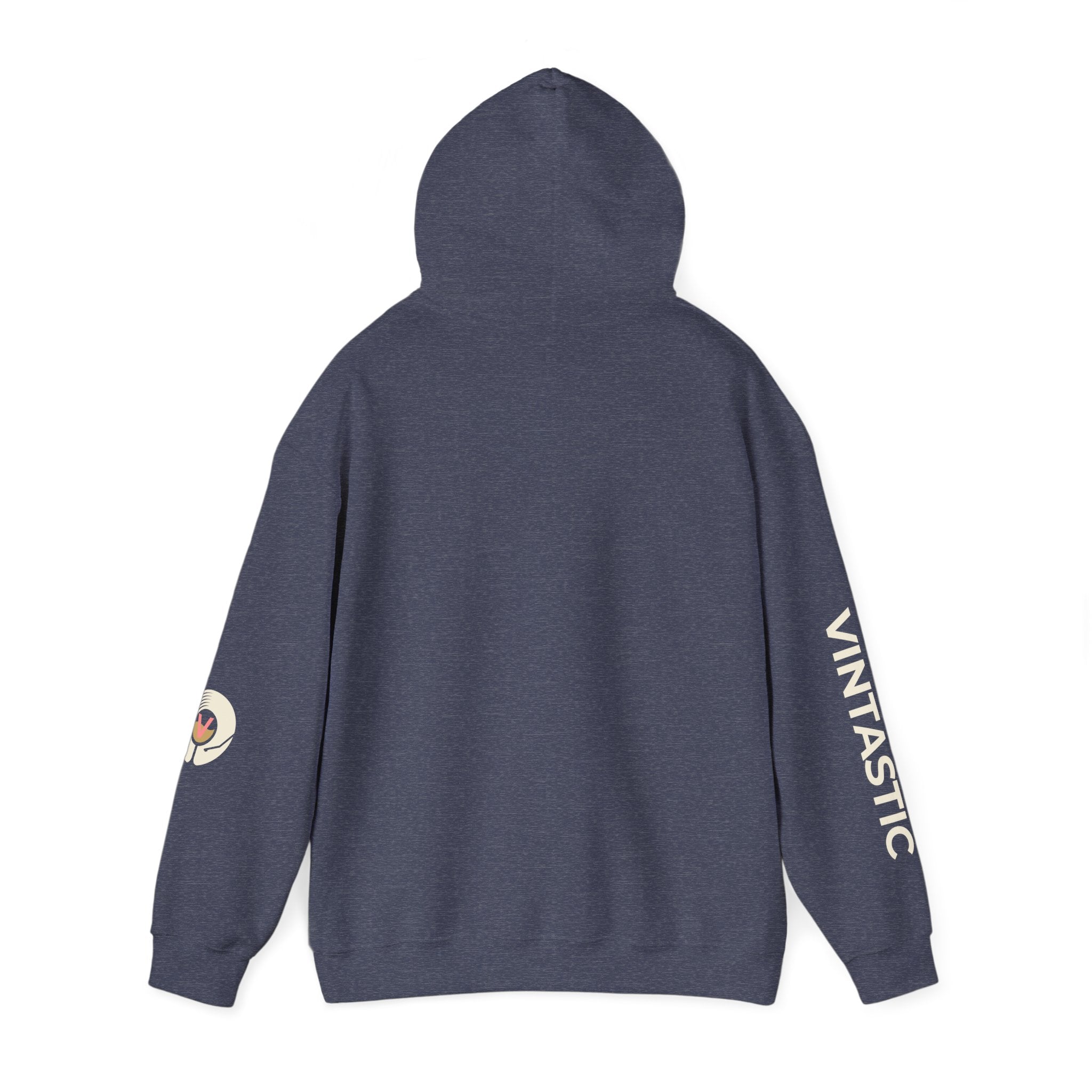 Vintastic Wine Girl Hoodie – Black Unisex Oversized Sweatshirt | Wine Lover Gift