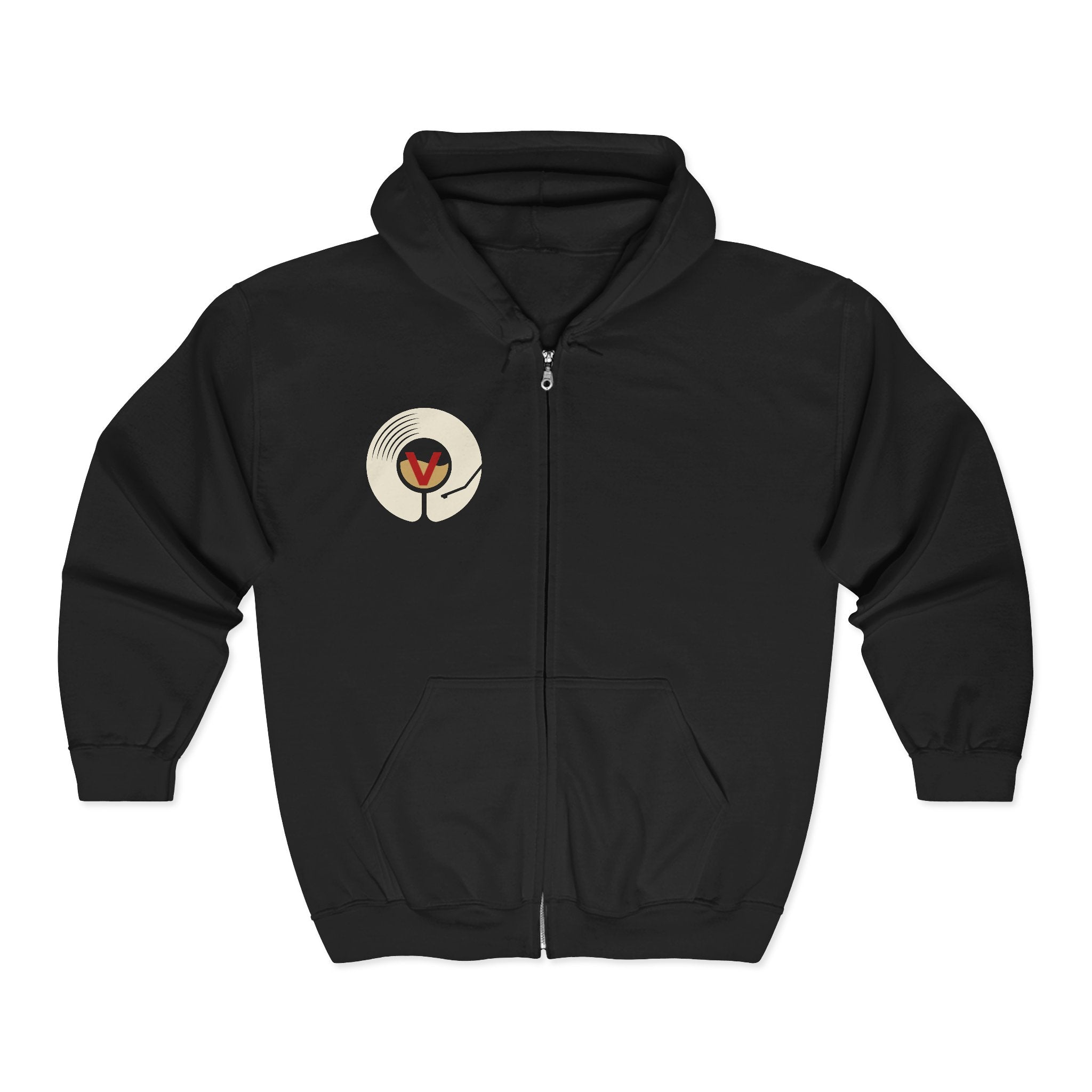 Vintastic Unisex Full Zip Hooded Sweatshirt