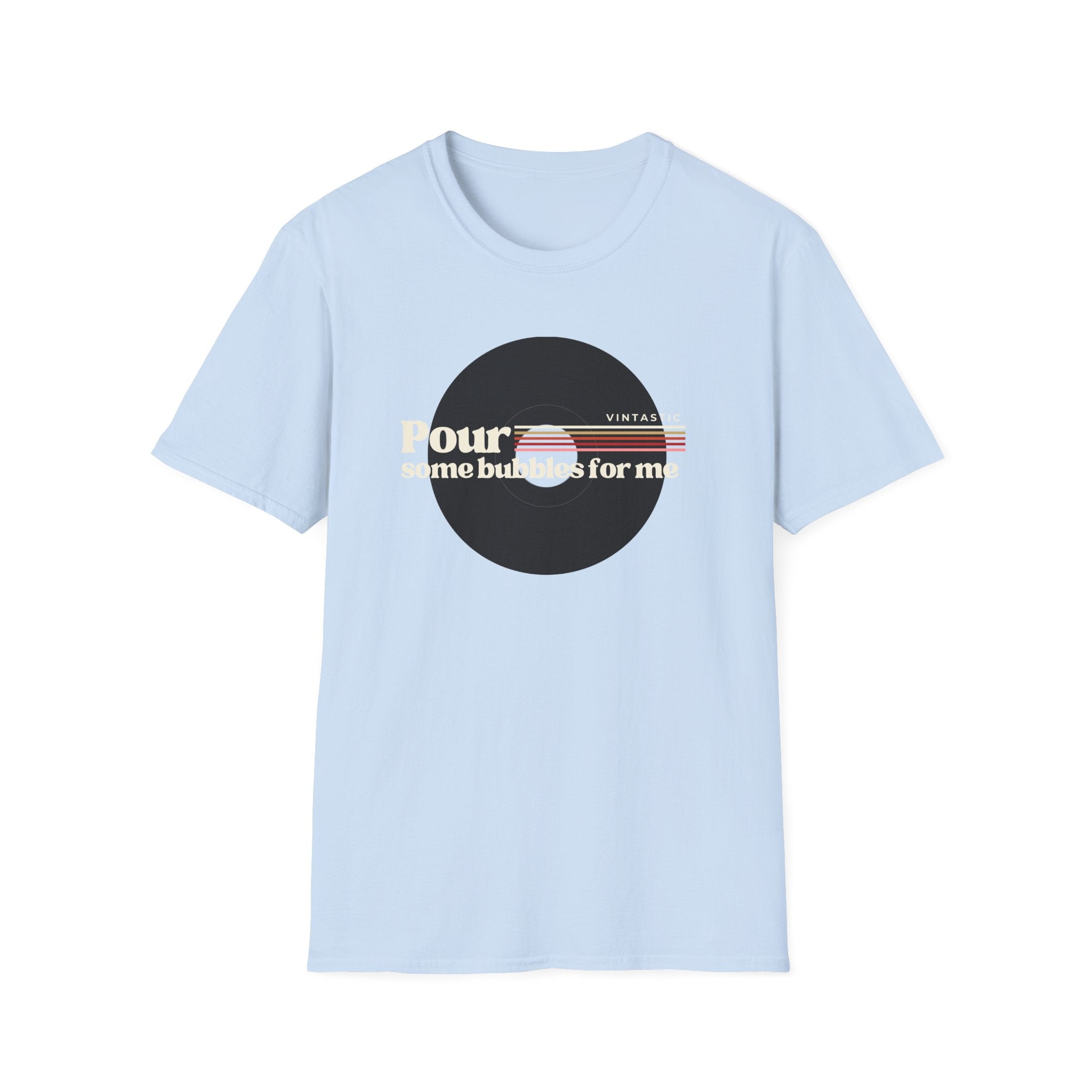Pour Some Bubbles for Me Tee | Champagne Lover Graphic Tee