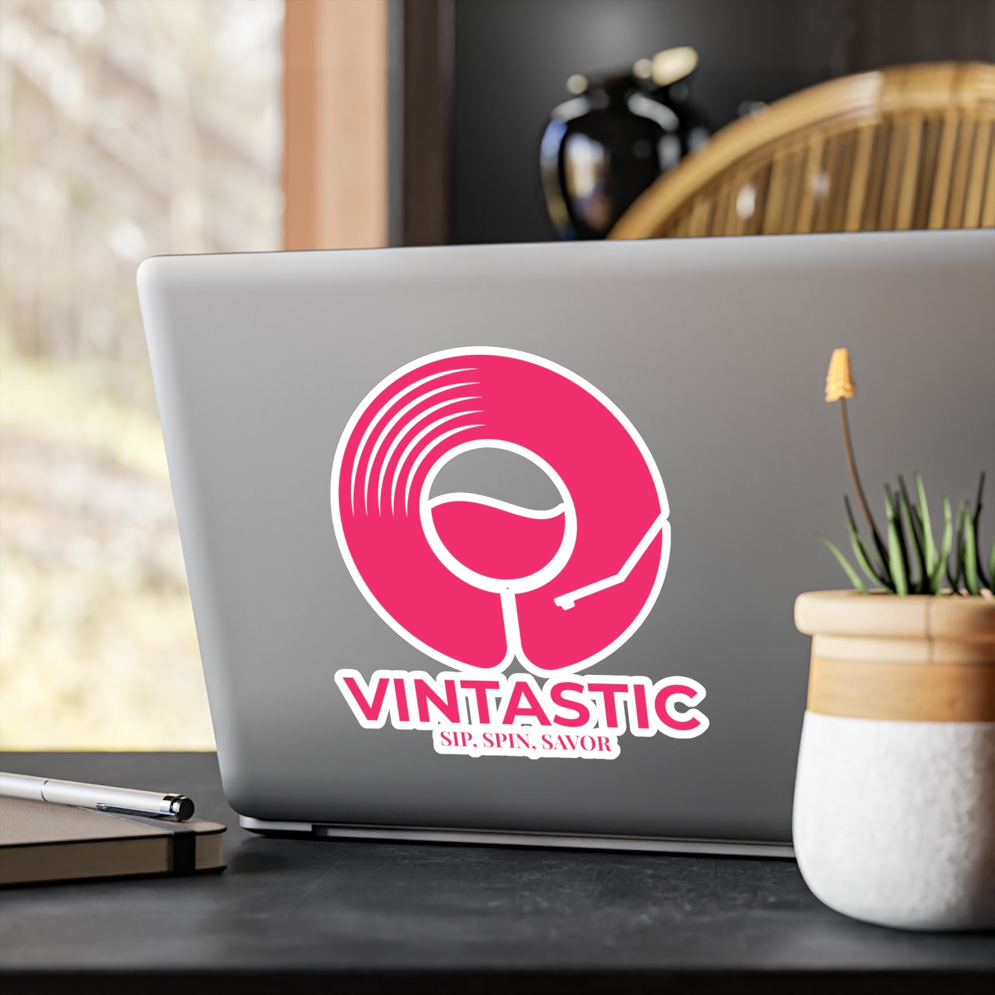 Vintastic Rosé Glow Vinyl Sticker