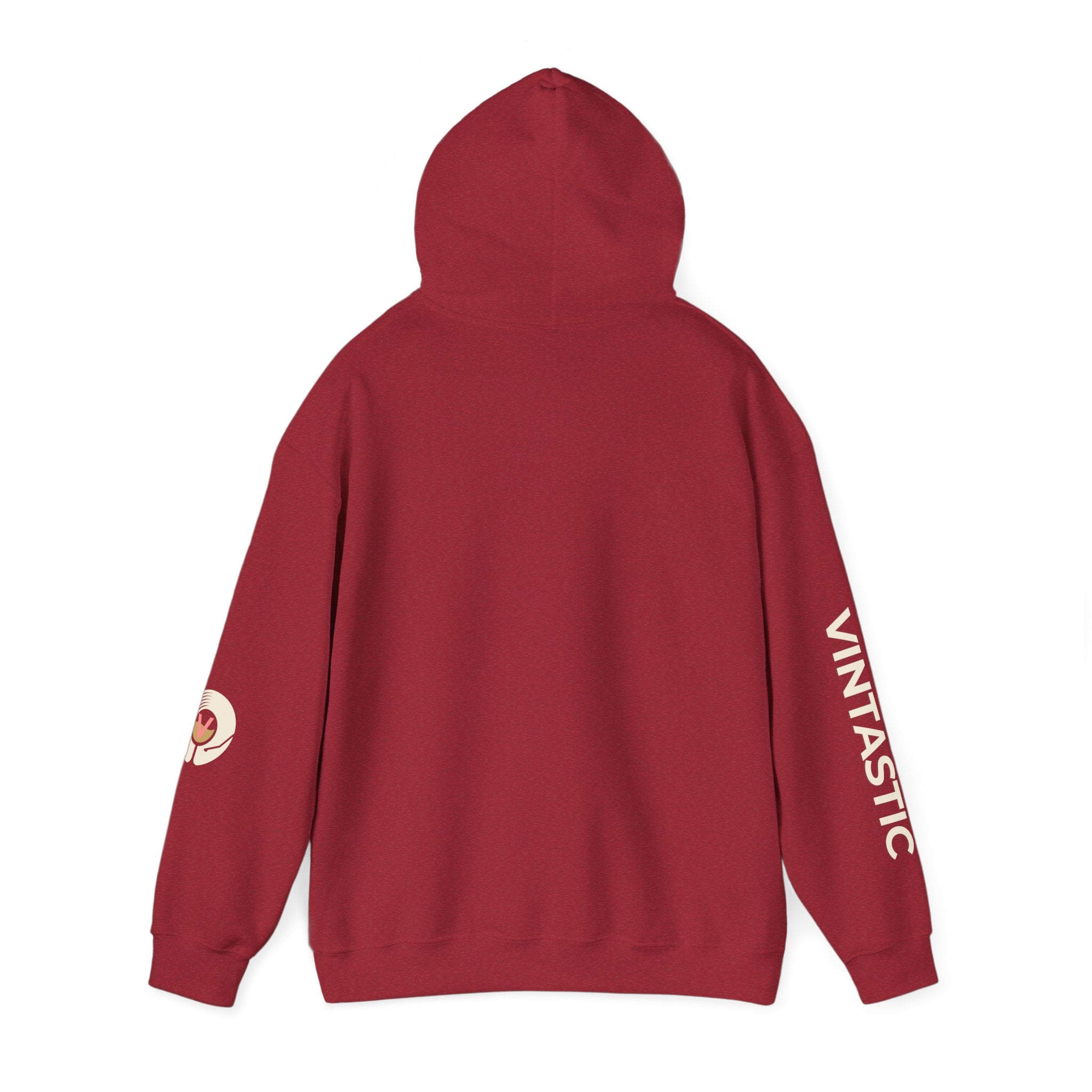 Vintastic Wine Girl Hoodie – Black Unisex Oversized Sweatshirt | Wine Lover Gift
