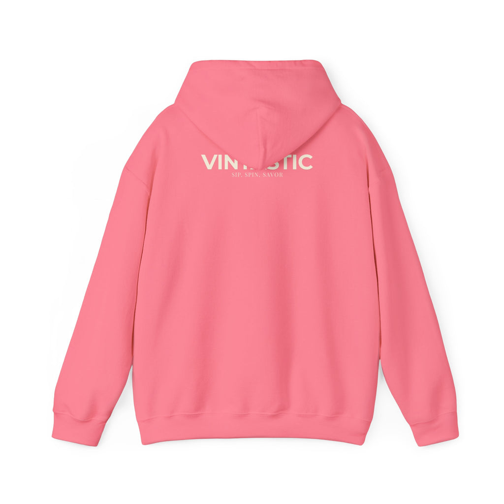 Wine Lover's Unisex Hoodie - Cozy Sweatshirt with Wine Glass Design