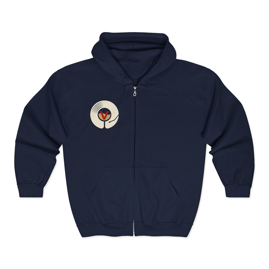 Vintastic Unisex Full Zip Hooded Sweatshirt