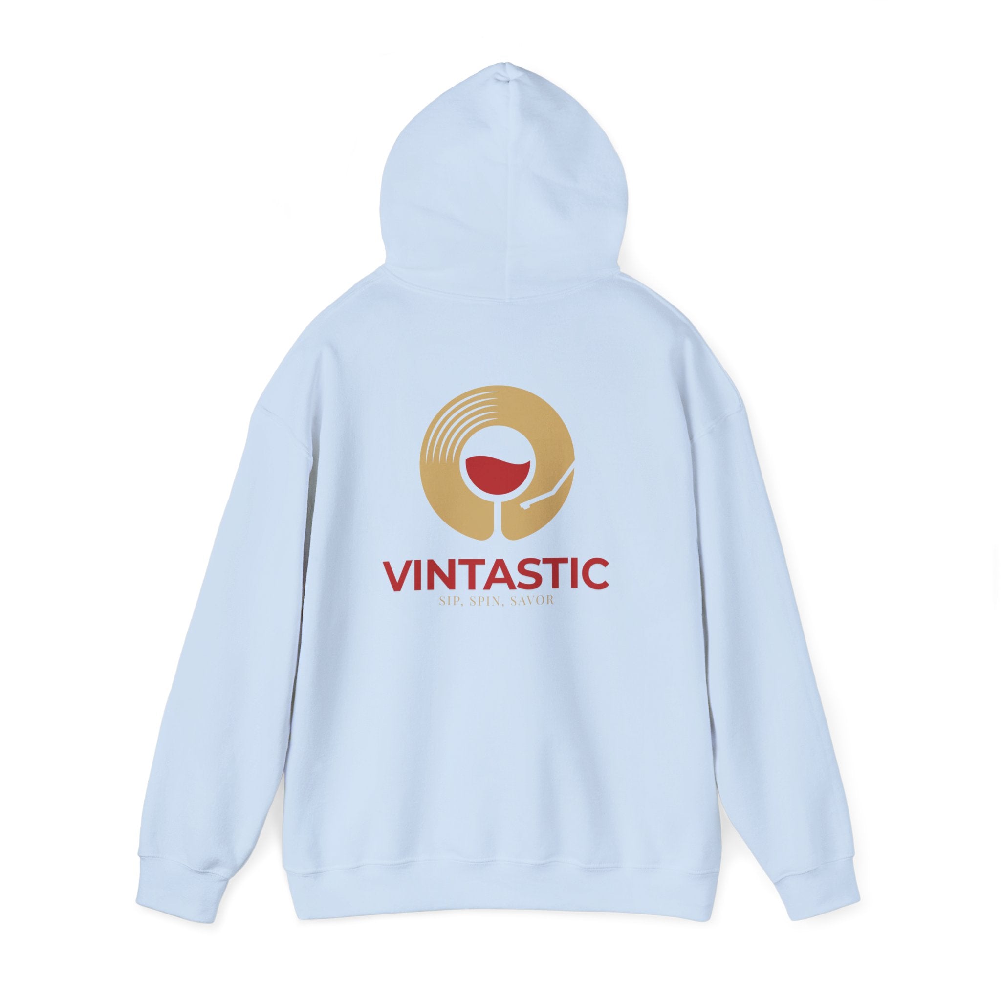 Vintastic Wine Logo Hoodie — Vintage-Inspired Wine Lover Pullover