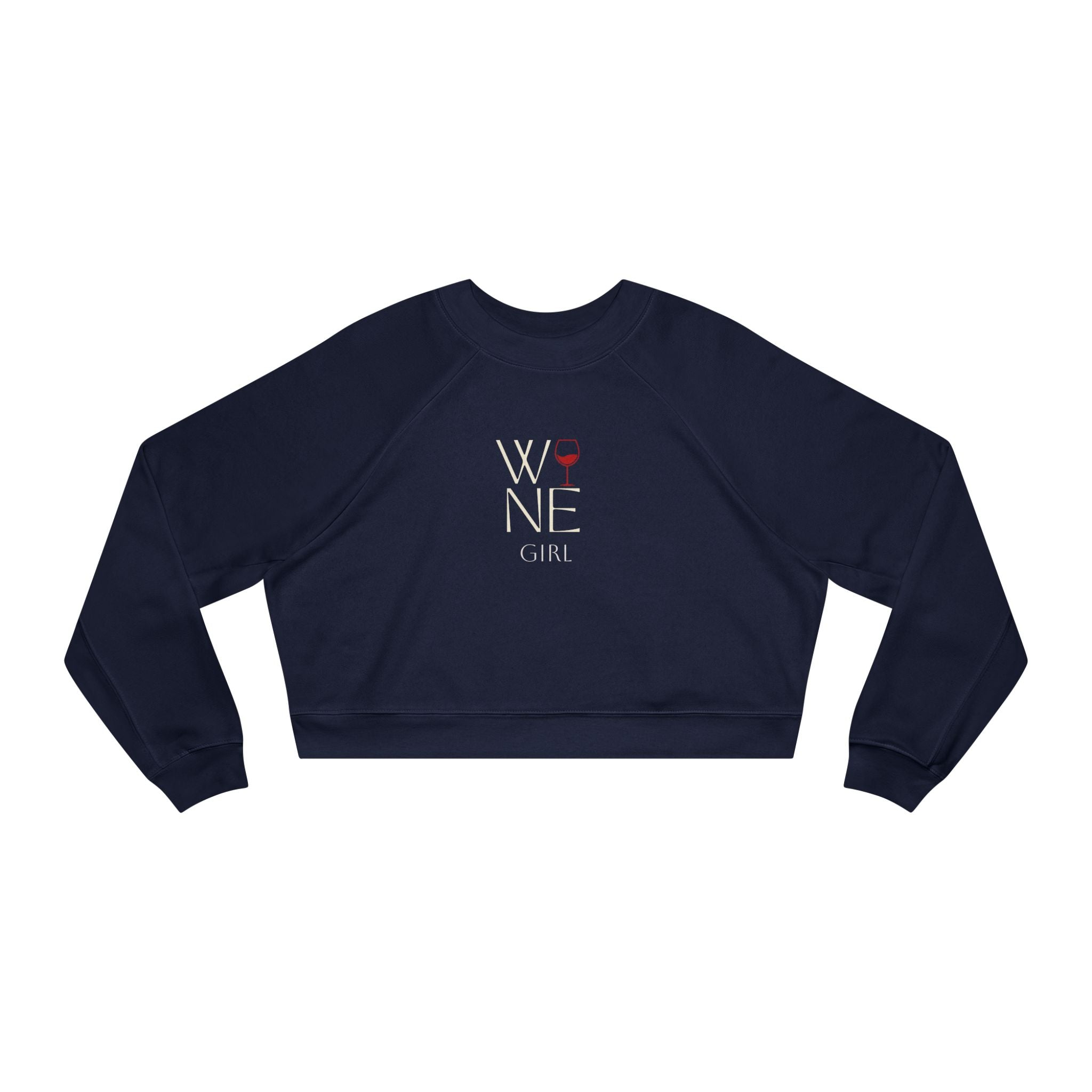 Wine Girl Cropped Sweatshirt | Everyday Wine Style