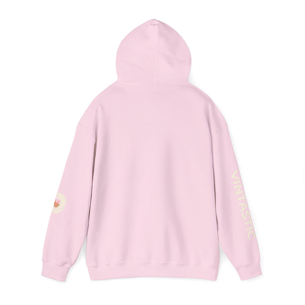 Vintastic Wine Girl Hoodie – Black Unisex Oversized Sweatshirt | Wine Lover Gift