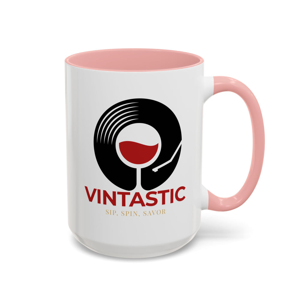 Vintastic Accent Coffee Mug - Perfect for Wine Lovers