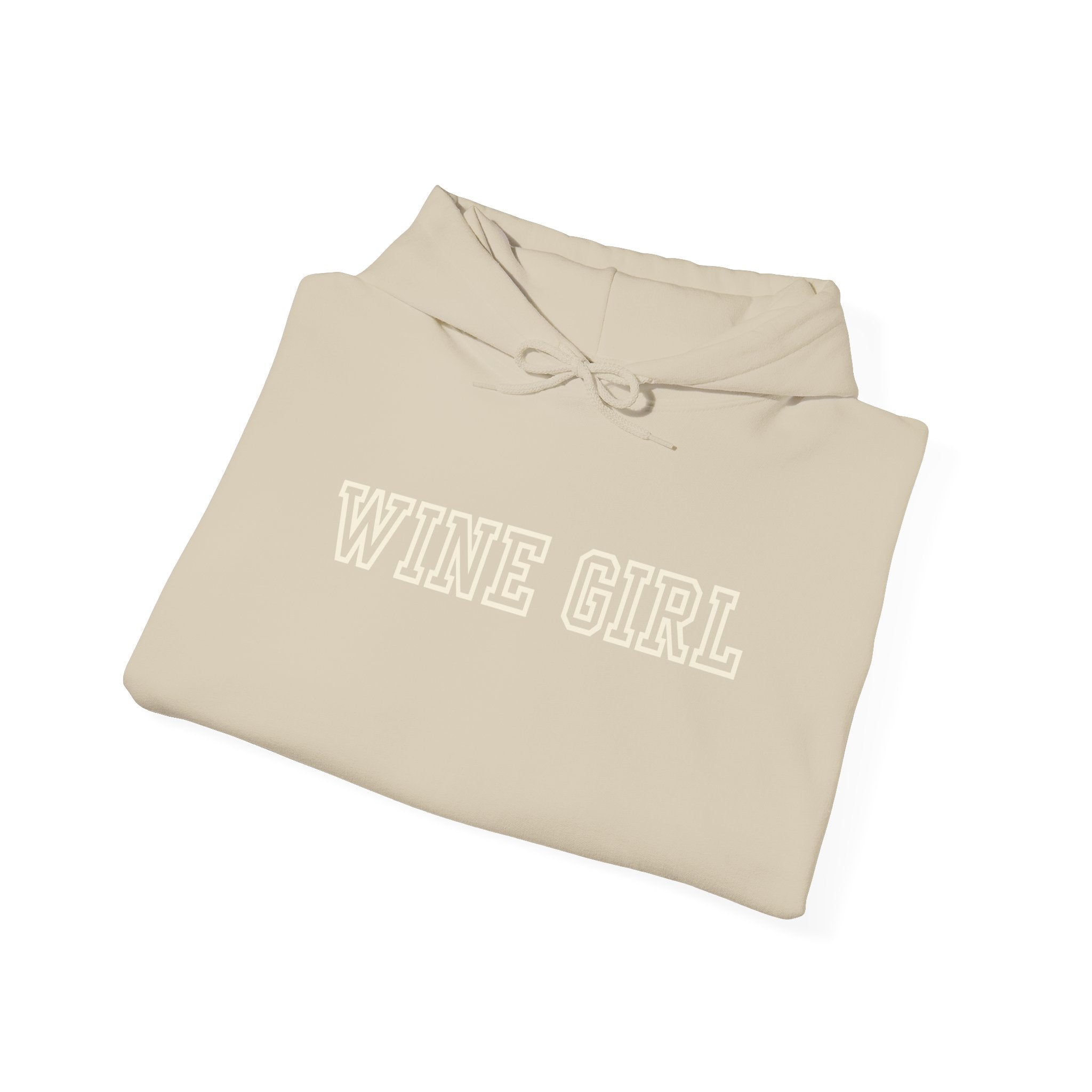 Vintastic Wine Girl Hoodie – Black Unisex Oversized Sweatshirt | Wine Lover Gift