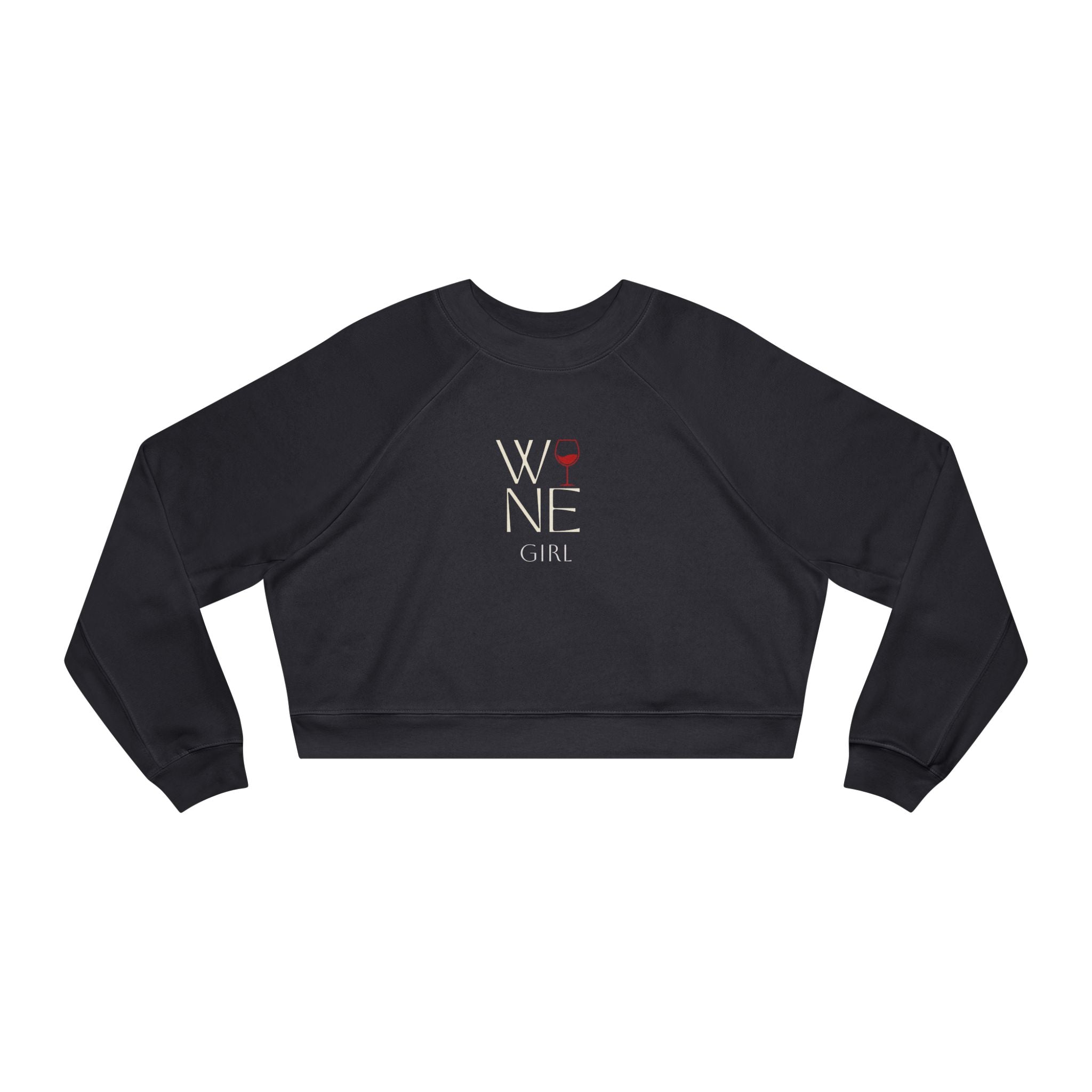 Wine Girl Cropped Sweatshirt | Everyday Wine Style