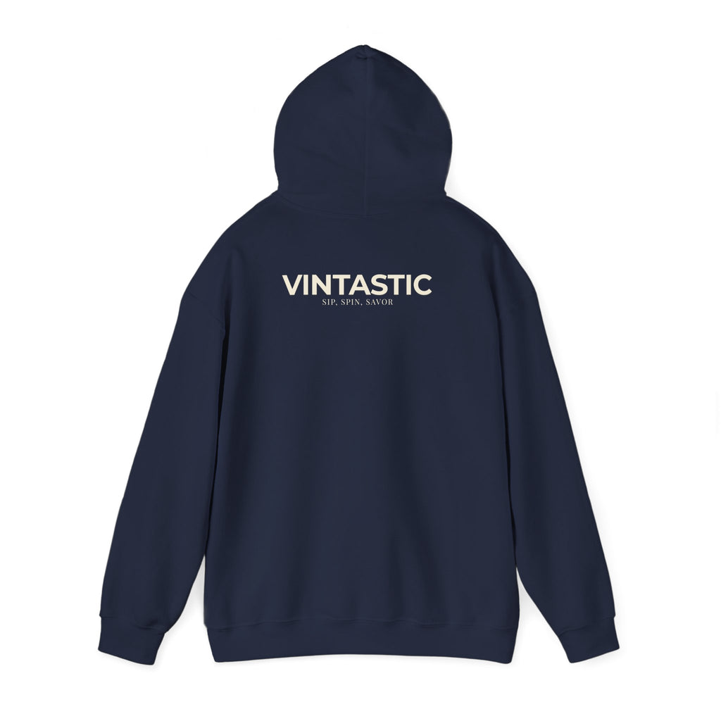 Wine Lover's Unisex Hoodie - Cozy Sweatshirt with Wine Glass Design
