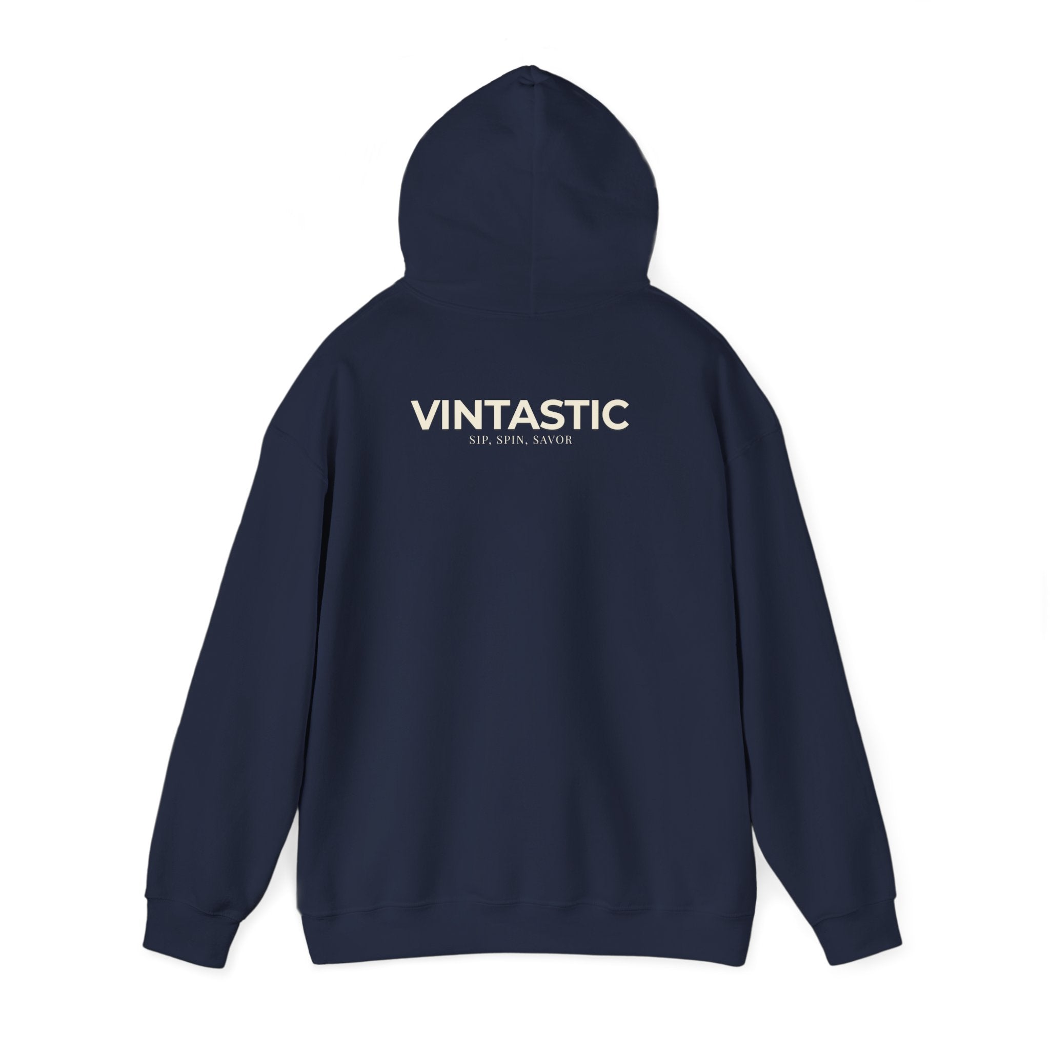 Wine Lover's Unisex Hoodie - Cozy Sweatshirt with Wine Glass Design