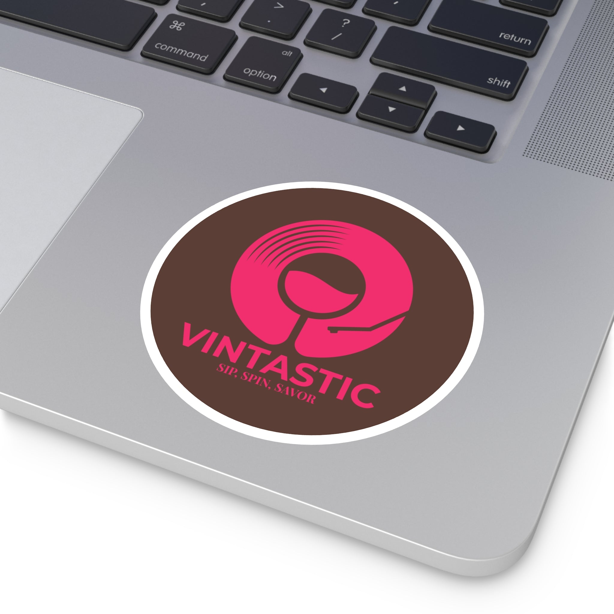 Vintastic Velvet Pour Vinyl Sticker