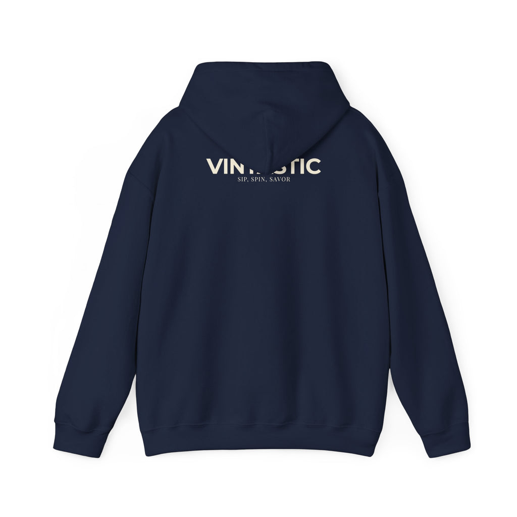 Wine Lover's Unisex Hoodie - Cozy Sweatshirt with Wine Glass Design
