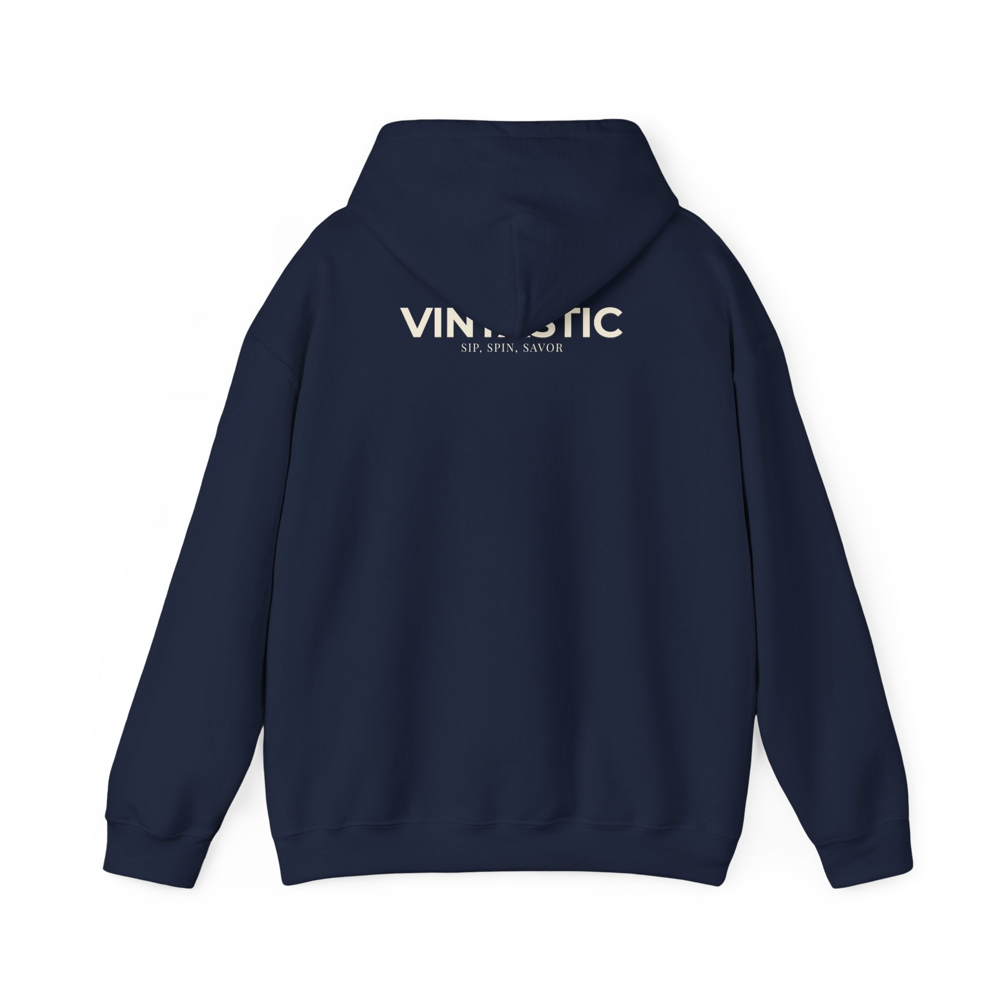 Wine Lover's Unisex Hoodie - Cozy Sweatshirt with Wine Glass Design
