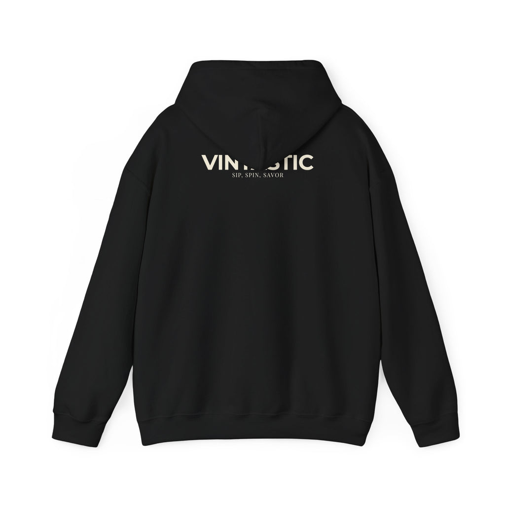 Wine Lover's Unisex Hoodie - Cozy Sweatshirt with Wine Glass Design