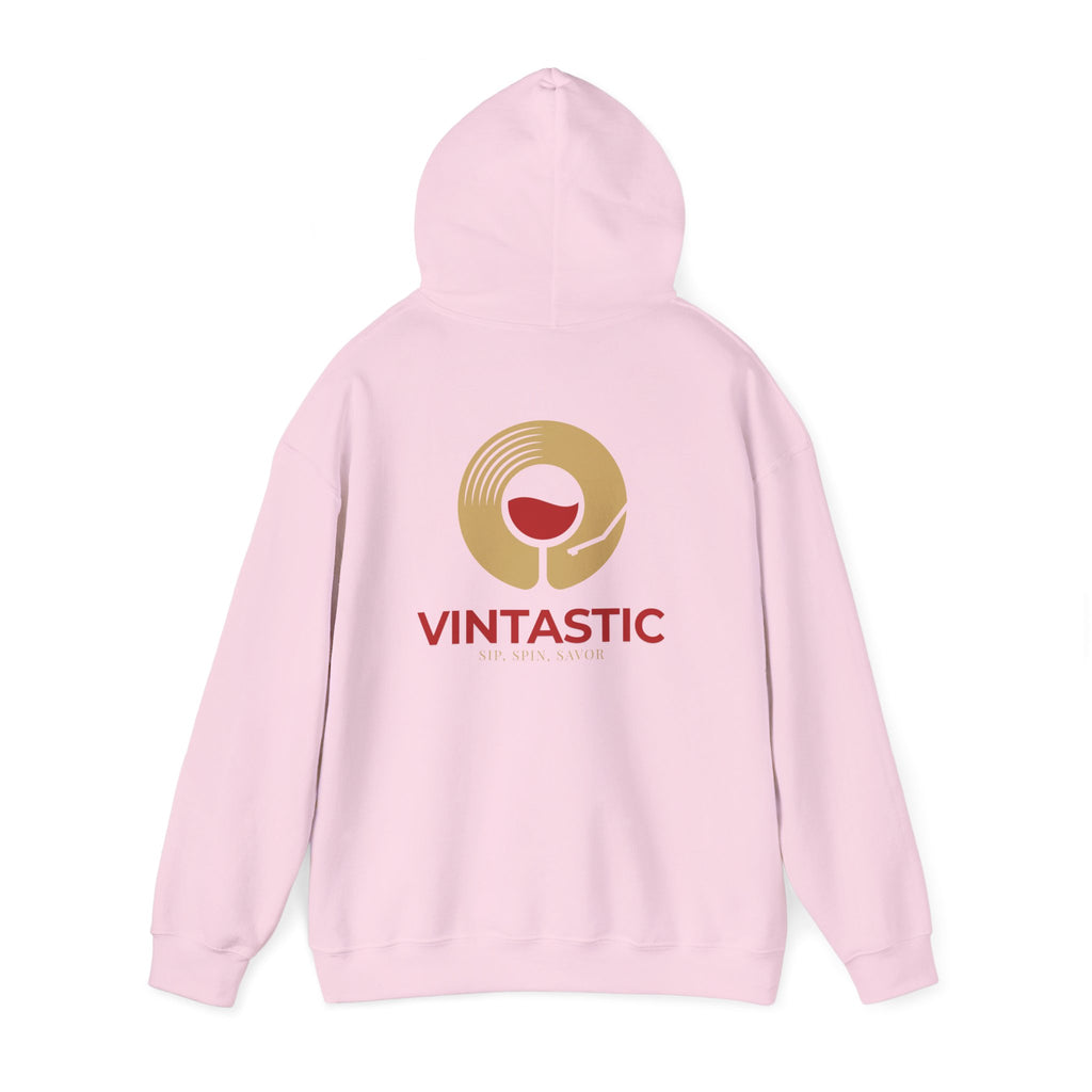 Vintastic Wine Logo Hoodie — Vintage-Inspired Wine Lover Pullover
