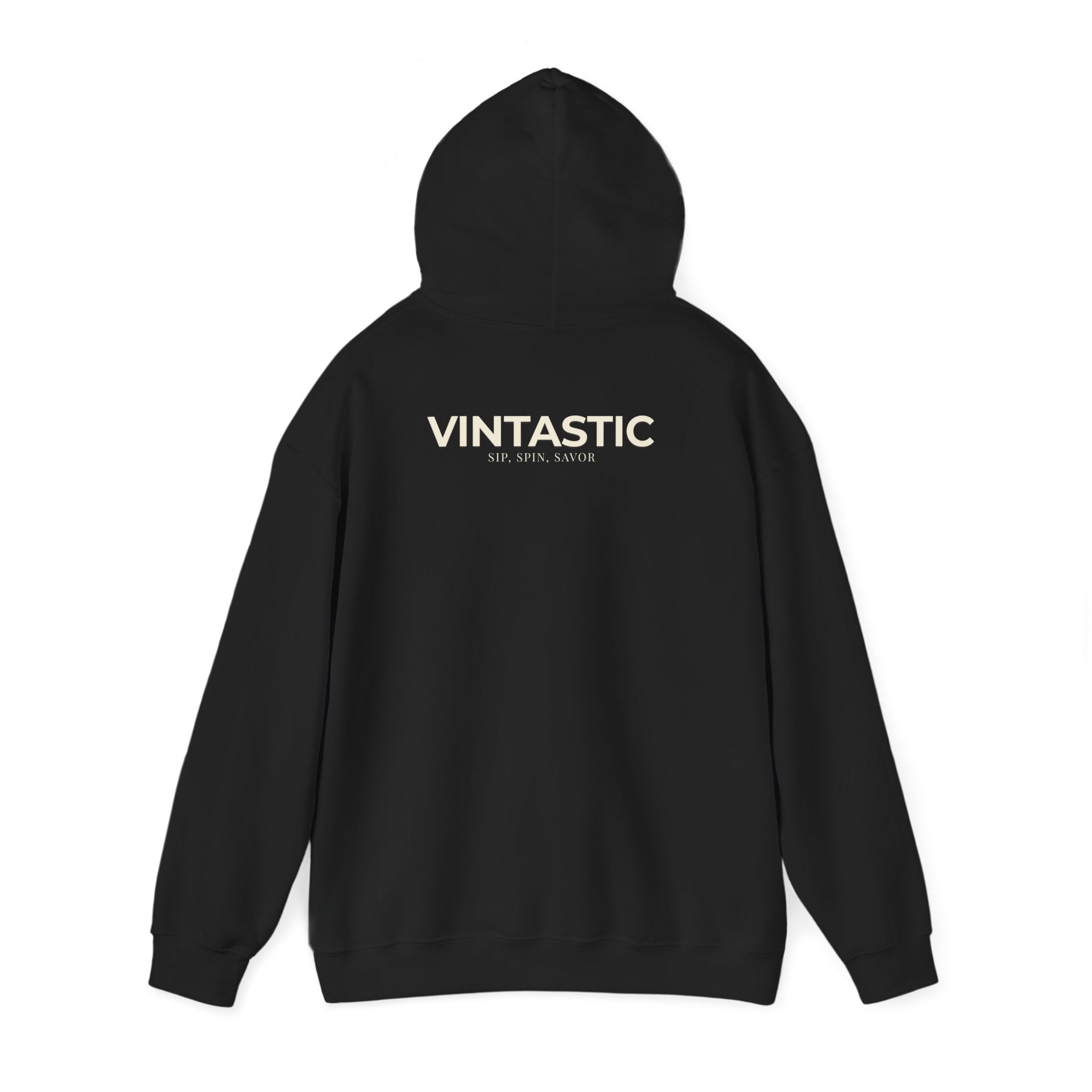 Wine Lover's Unisex Hoodie - Cozy Sweatshirt with Wine Glass Design