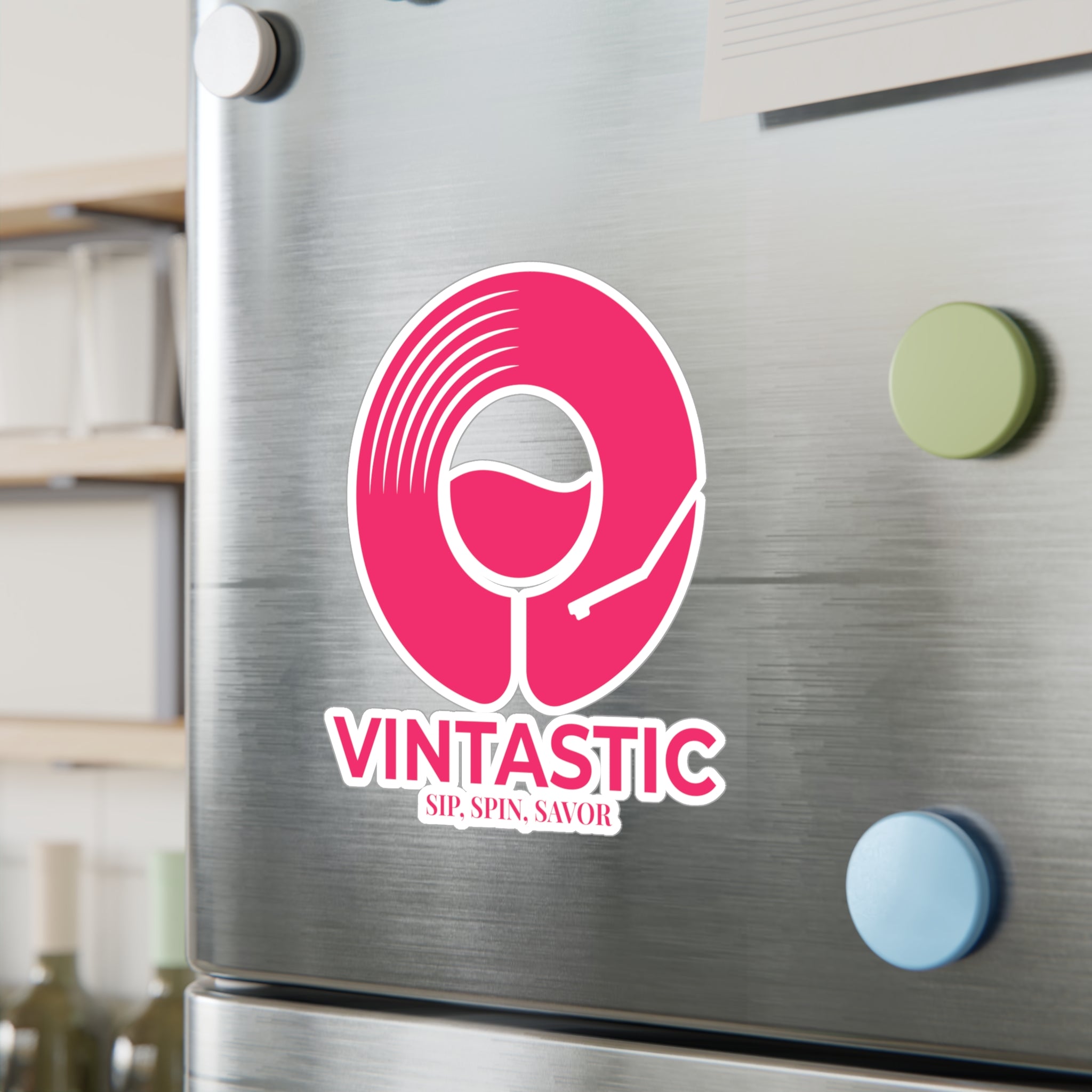 Vintastic Rosé Glow Vinyl Sticker