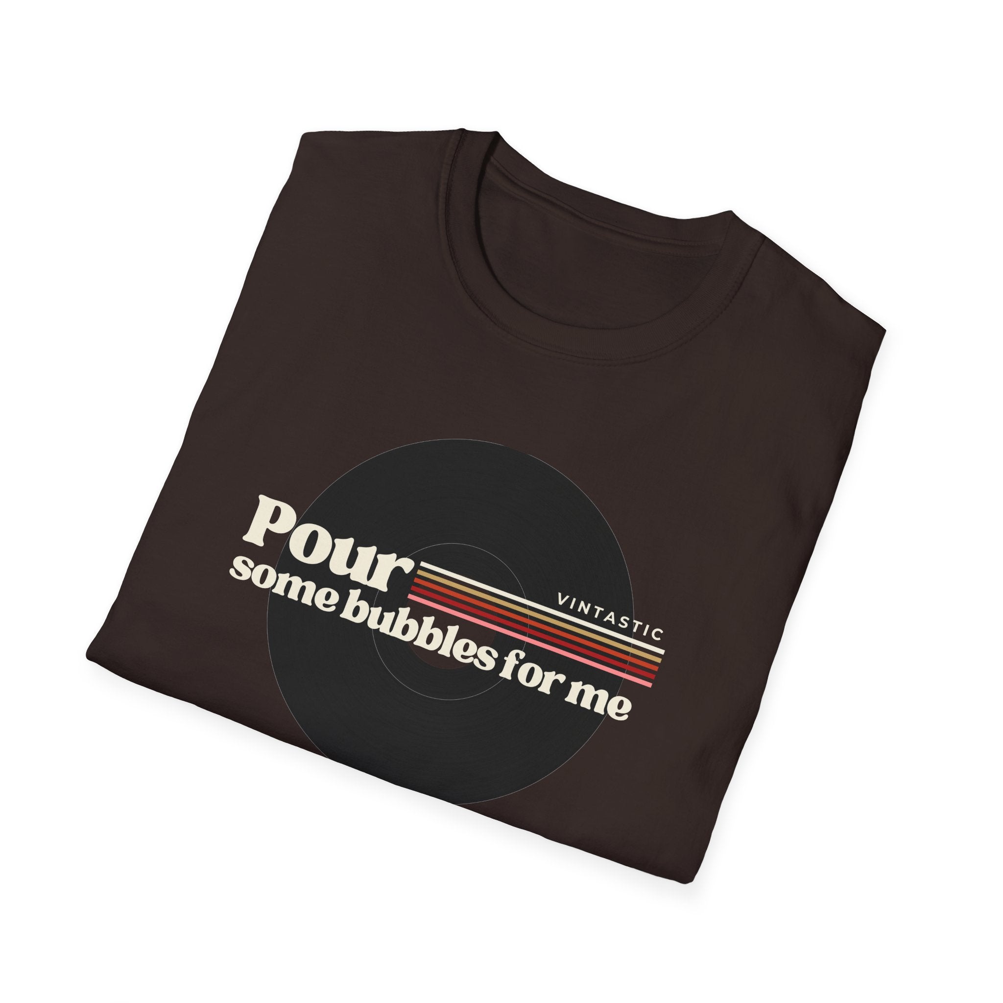 Pour Some Bubbles for Me Tee | Champagne Lover Graphic Tee