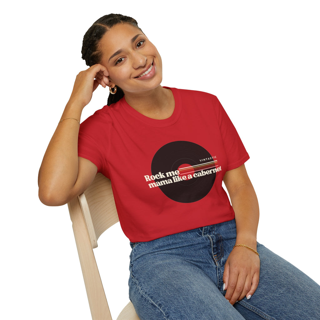 Rock Me Mama Like a Cabernet Tee | Wine & Vinyl Collection