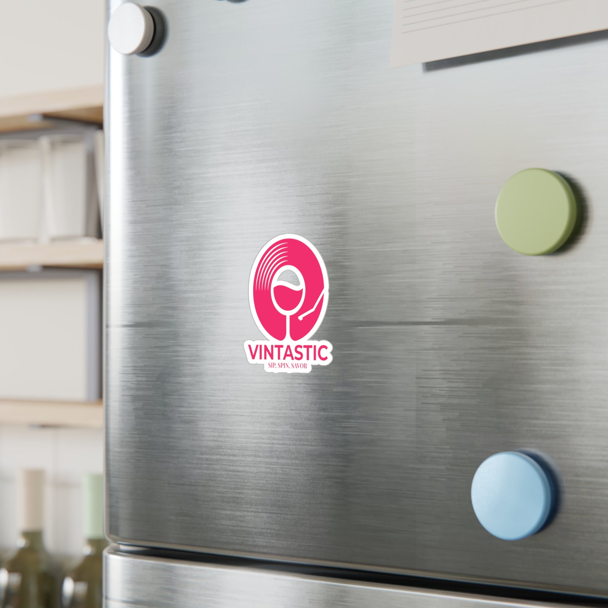 Vintastic Rosé Glow Vinyl Sticker