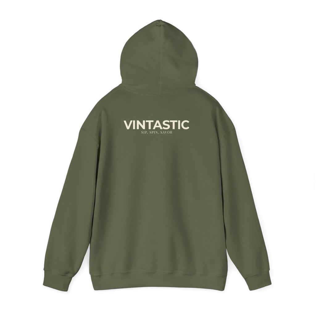 Wine Lover's Unisex Hoodie - Cozy Sweatshirt with Wine Glass Design