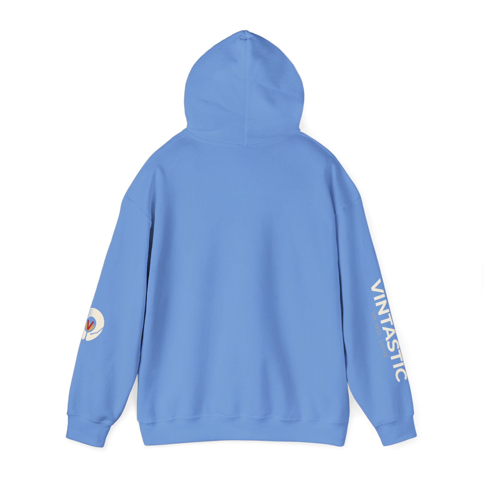 Vintastic Wine Hoodie- Sip, Spin, Savor