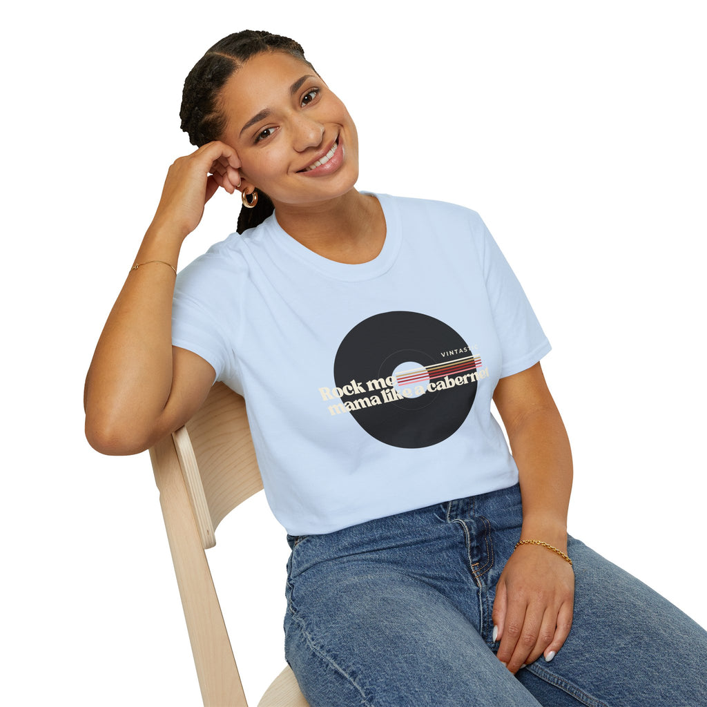 Rock Me Mama Like a Cabernet Tee | Wine & Vinyl Collection