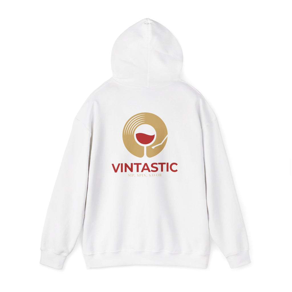 Vintastic Wine Logo Hoodie — Vintage-Inspired Wine Lover Pullover